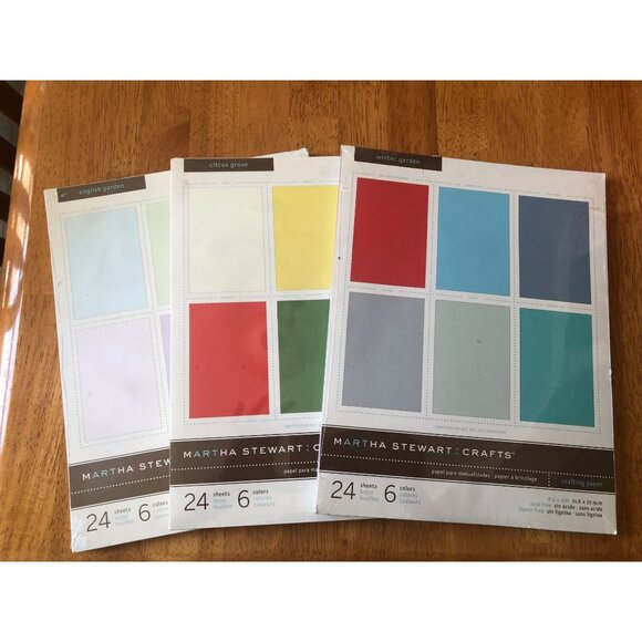 Martha Stewart Craft Paper 8.5" x 11" - Picture 1 of 4